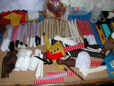 mini doll parts