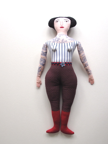 WhiteBrown Harajuku Puppet Balljoint Doll Tattoo Tights SP130069