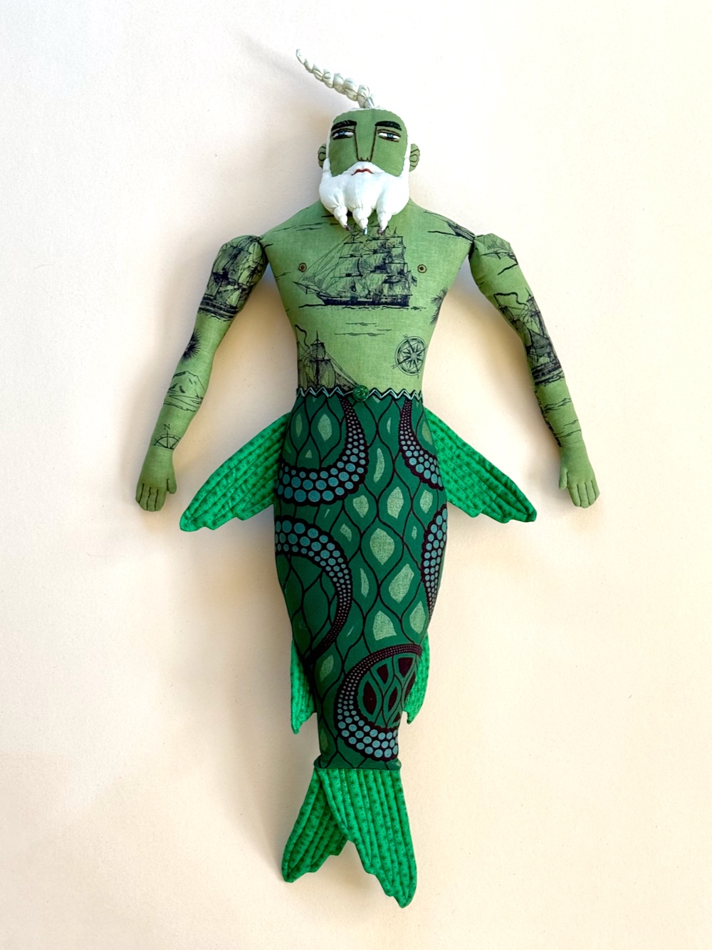 Green Merman | Doll